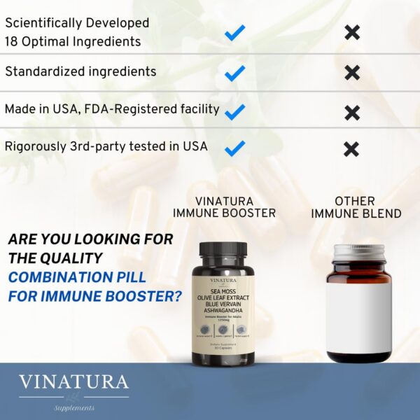 Version 1.0.0 Musgo marino orgánico con hierbas adaptógenas VINATURA