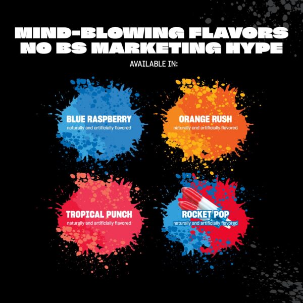 Mutant GEAAR detalle sabor Orange Rush