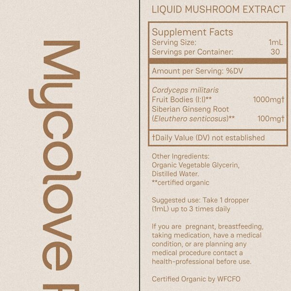 Mycolove Farm extracto sin alcohol energizante natural