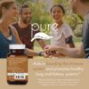 Frasco cerrado MyPure Cordyceps 4X cápsulas suplementarias