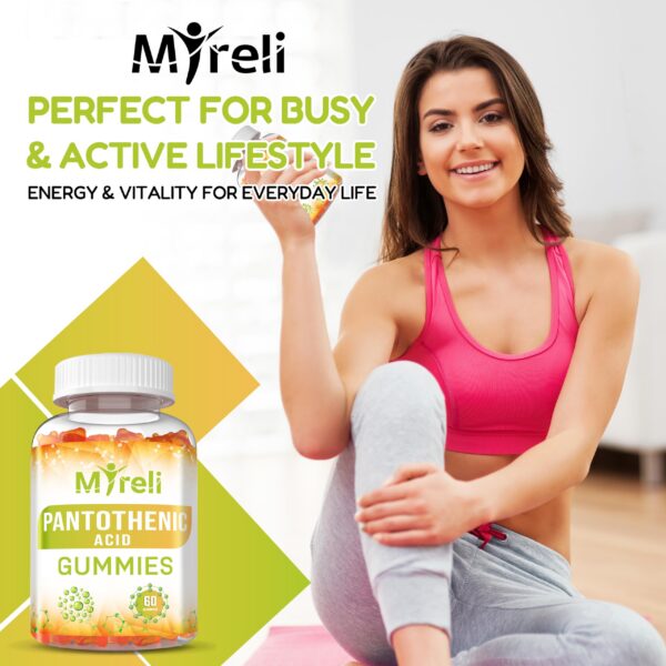 Ingredientes de MYRELI Pantoténico Gomitas