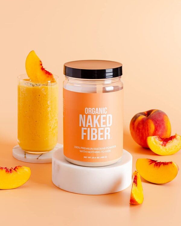 Naked Fiber polvo de baobab para salud intestinal