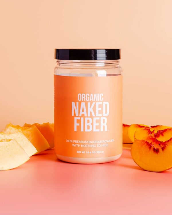 Polvo orgánico Naked Fiber apoyo digestivo