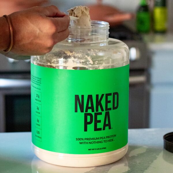 Tapa y etiqueta Naked Pea 5 lb