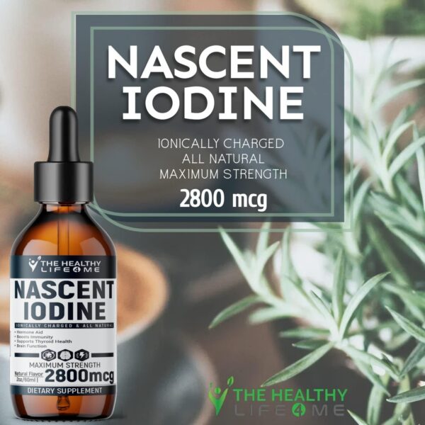 Frasco de Nascent Iodine 2 oz
