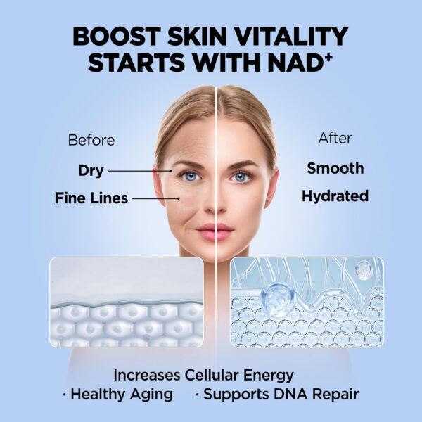 Version 1.0.0 Sabor arándano natural del NAD liposomal