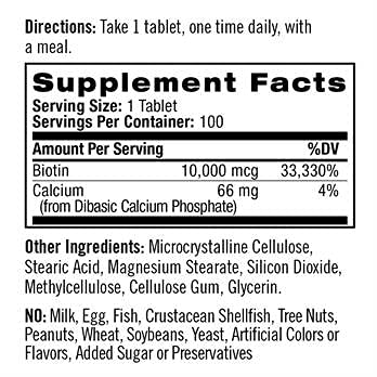 Natrol Biotina en paquete de 6