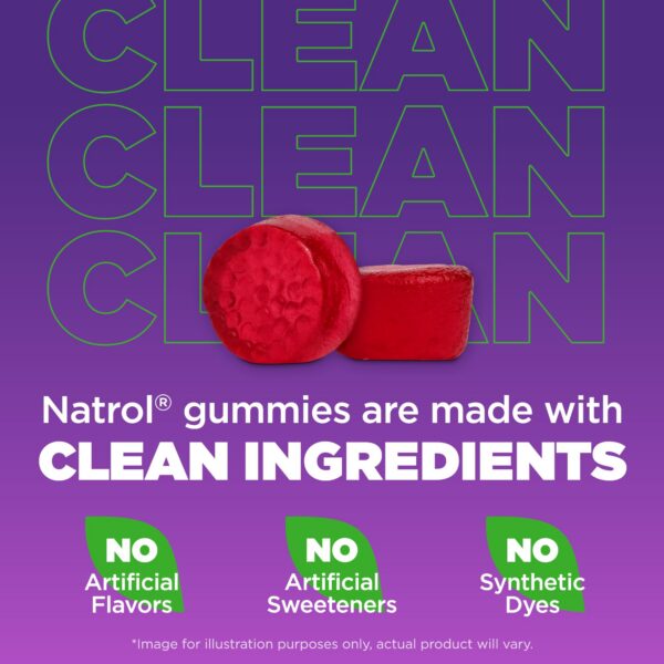 Natrol melatonina gomitas para dormir 70 dias suministro