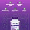 Natrol suplemento sueño segura y vegetariana con melatonina