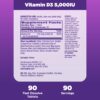 Version 1.0.0 Natrol Vitamina D3 suplemento rápido sin agua