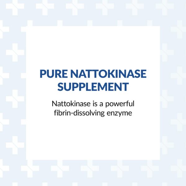 Etiqueta nutricional nattokinase