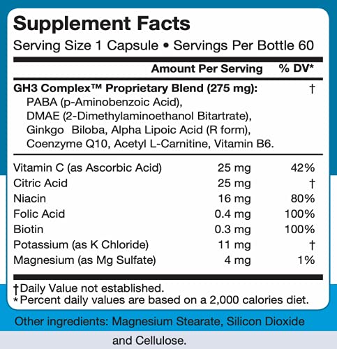 Ingredientes de Nattura G-H3 Ultra