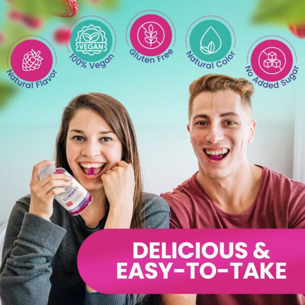 Conjunto de 180 gomitas en empaque