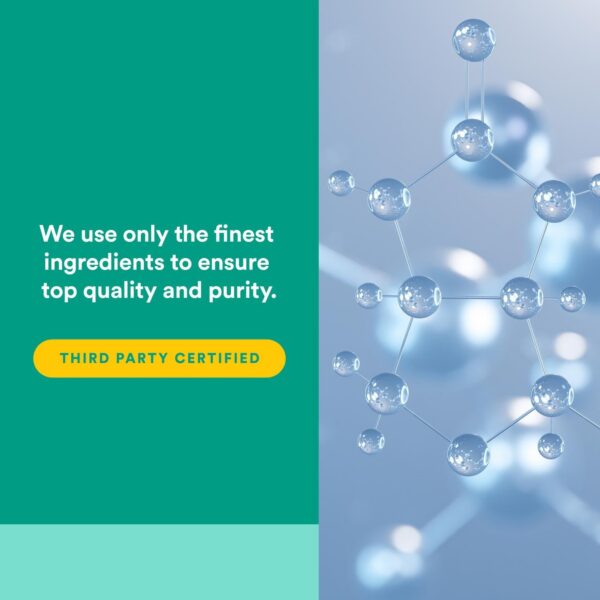 Frasco con marca de 60 cápsulas