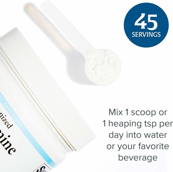 Caja/frasco de suplemento L-Glutamina 5000 mg