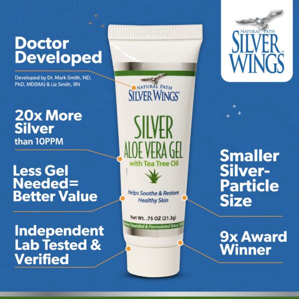 Natural Path Silver Wings gel de cuidado calmante