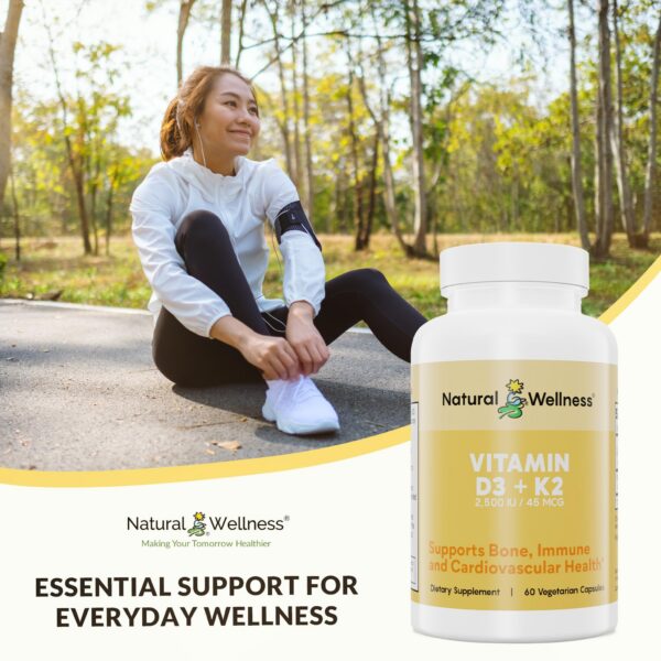 Vista general de frasco y cápsulas veganas