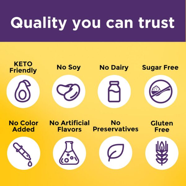 Detalle de la etiqueta de ingredientes Colágeno Nature Made