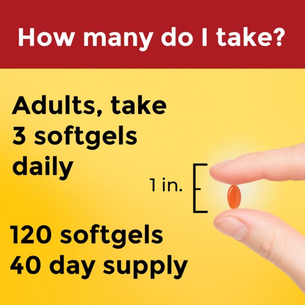 Frasco de 120 cápsulas Nature Made