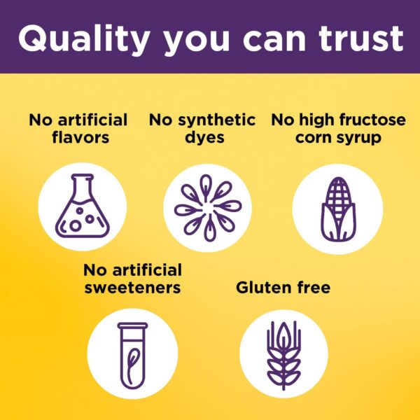 Contenido de la caja Nature Made gomitas