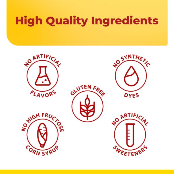 Presentación de dos frascos de gomitas