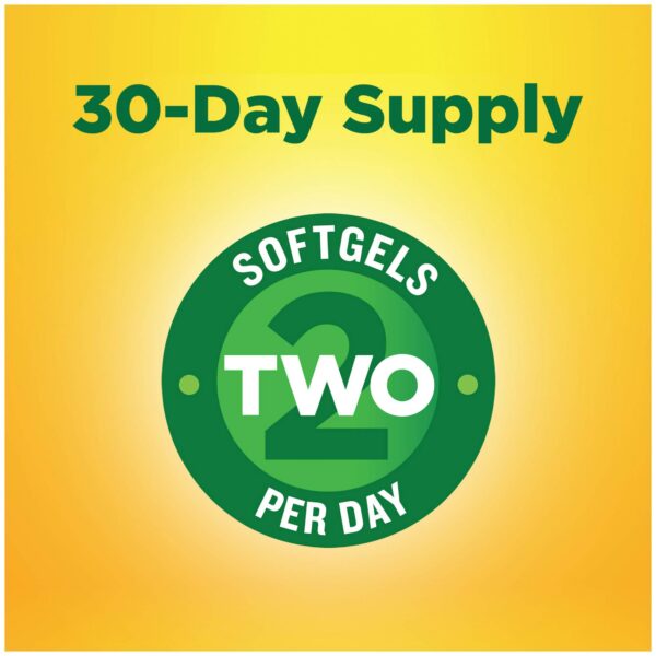 Presentación de tres botellas Nature Made omega-3