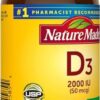 Softgels vitamina d3 2000 UI 90 unidades paquete 2