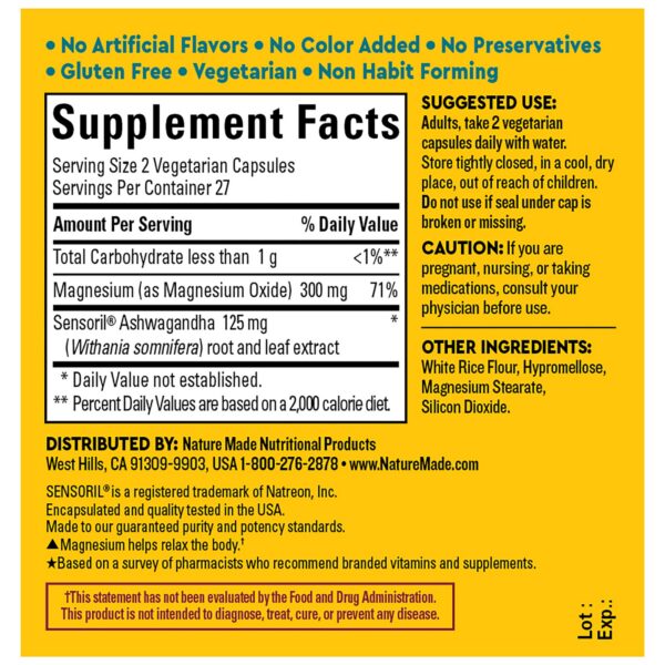 Empaque y cápsulas sin gluten