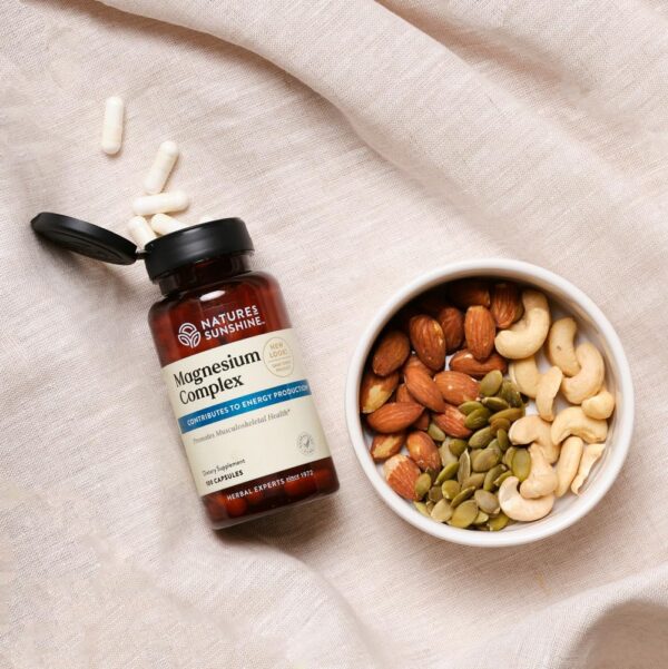 Caja y certificado de calidad Nature’s Sunshine