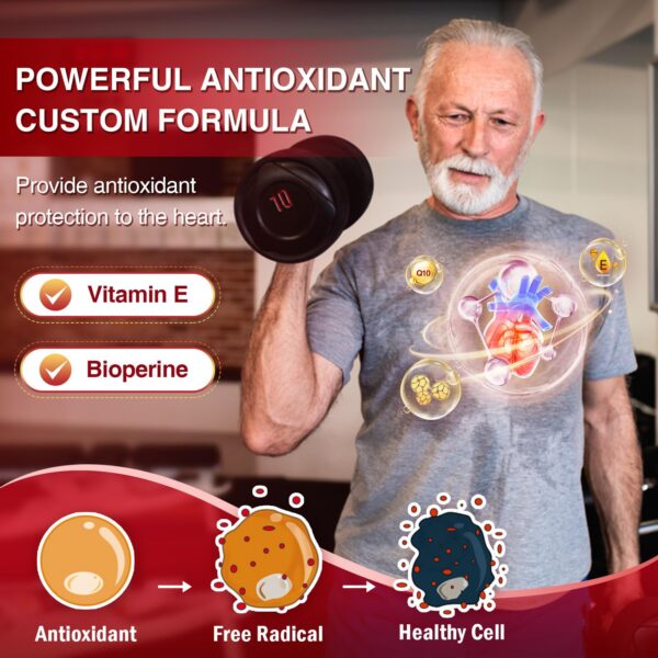 Lista de ingredientes de CoQ10 400 mg