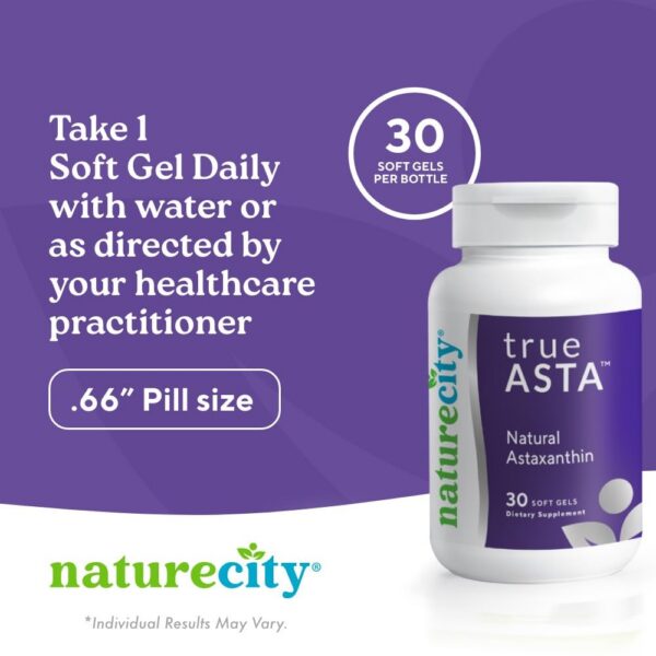 NatureCity TrueAsta con antioxidante para salud ocular