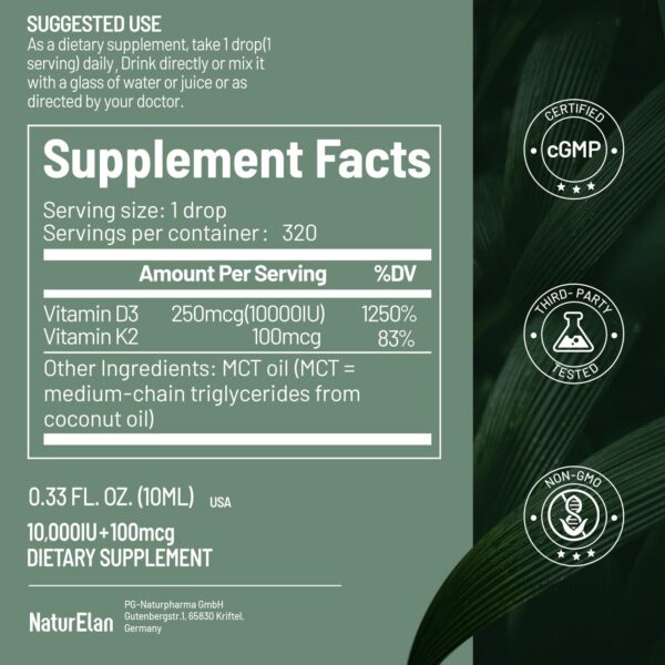 Version 1.0.0 Presentación de frasco NaturElan D3 K2 Drops