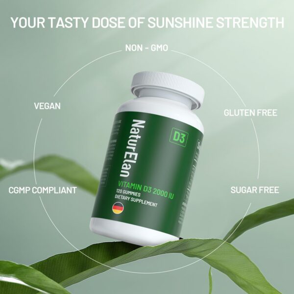 Frasco NaturElan en fondo blanco