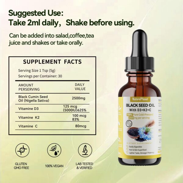 Frasco de gotas con etiqueta