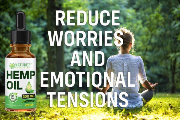 Envase de cáñamo orgánico en estante