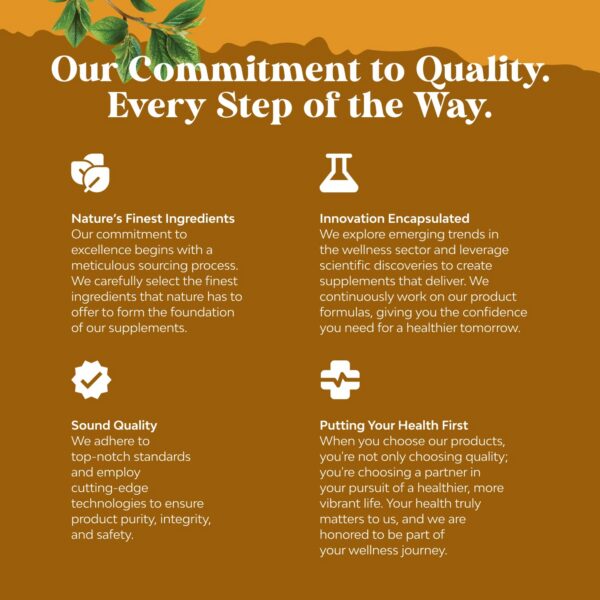 Natures Craft quality logo on bottle