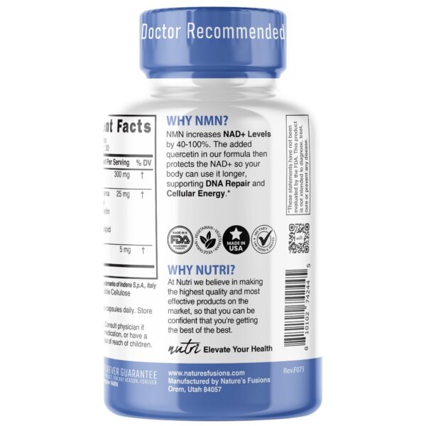 Frasco NMN en estante