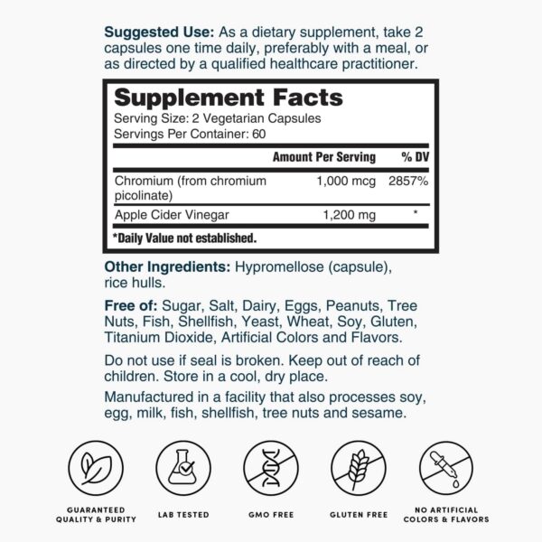 Presentación de 120 cápsulas Nature's Lab