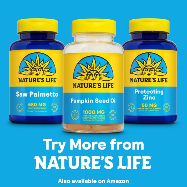 Presentacion de producto Nature's Life Calabaza