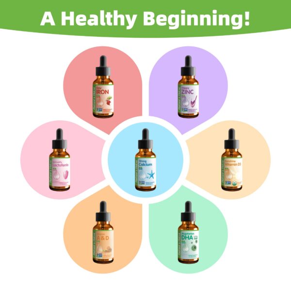 Hierro líquido Nature's Nutra sin OGM certificado kosher