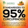 Fórmula con 95% curcuminoides para antioxidante y soporte articular natural
