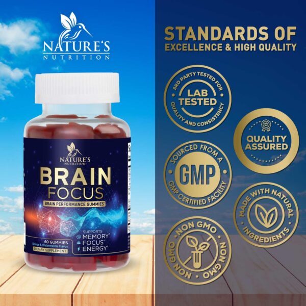 Caja gomitas memoria Nature's Nutrition