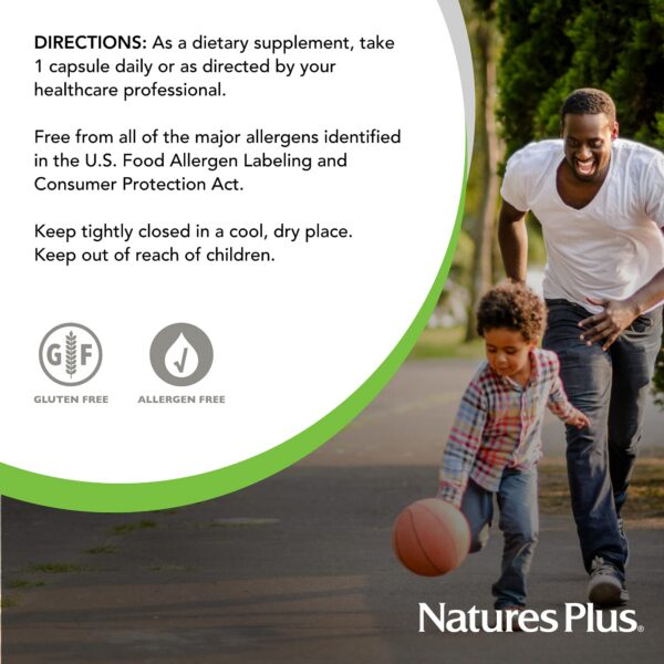 Natures Plus probiótico 120B UFC variadas cepas prebióticas