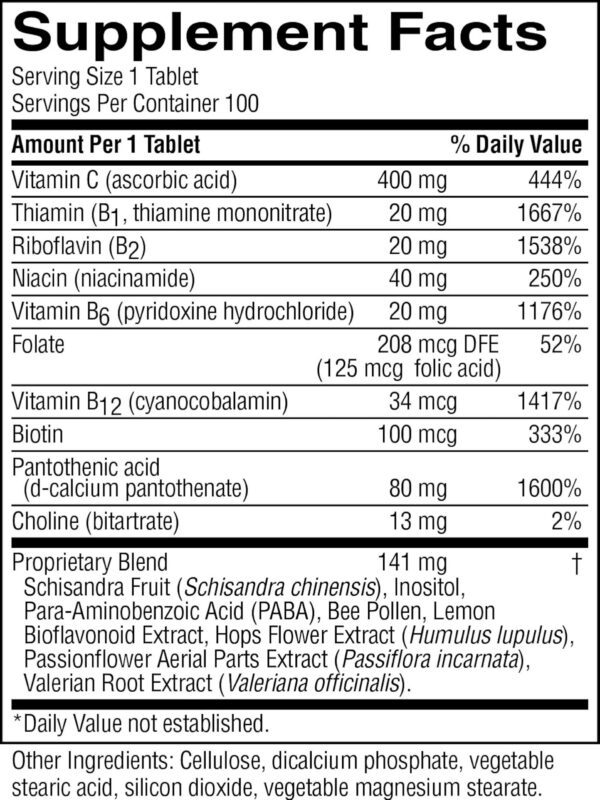 Nature's Sunshine Nutri-Calm apoyo al estado de ánimo