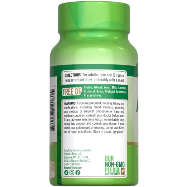 Softgels A D K Nature's Truth