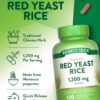 Suplemento Nature's Truth arroz levadura roja caja lateral