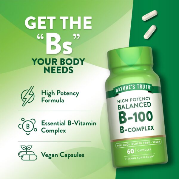 Capsulas del complejo B Nature's Truth