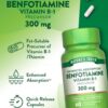 Lista de ingredientes del Benfotiamine Nature's Truth