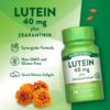 Softgels de luteína y zeaxantina en blíster