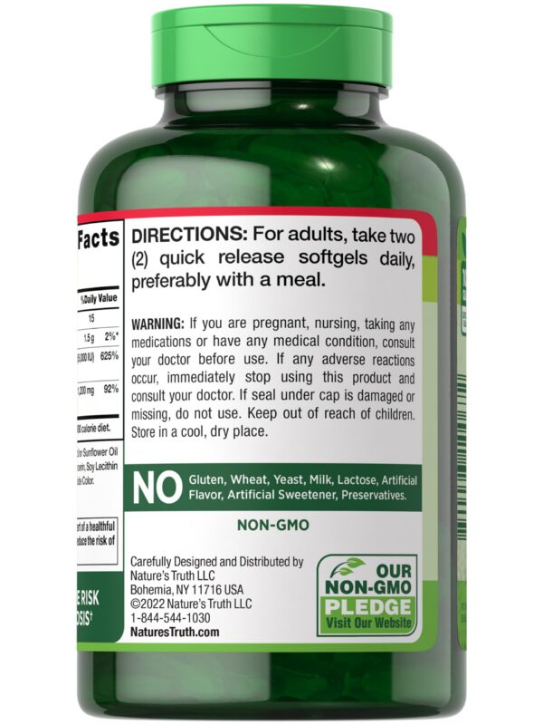 Empaque triple pack de calcio con D3